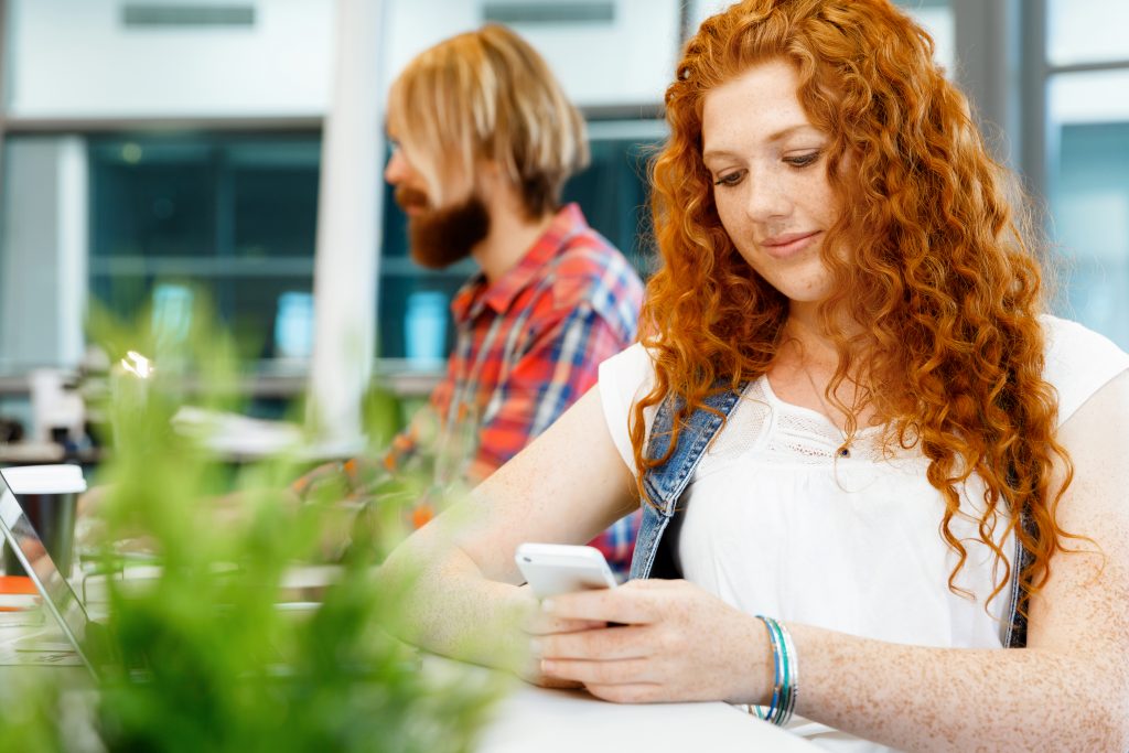 creative business woman in office P7CSB4N